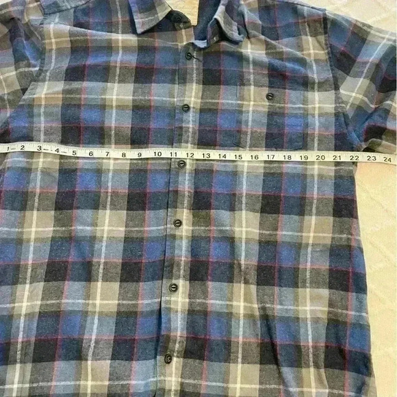 WEATHERPROOF VINTAGE MEN'S SOFT LUXE FLANNEL LONG SLEEVE CASUAL SHIRT XL - Picture 9 of 10